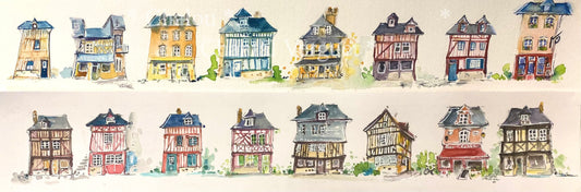 Les maisons honfleuraises