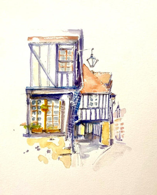 Maison à colombages HONFLEUR
